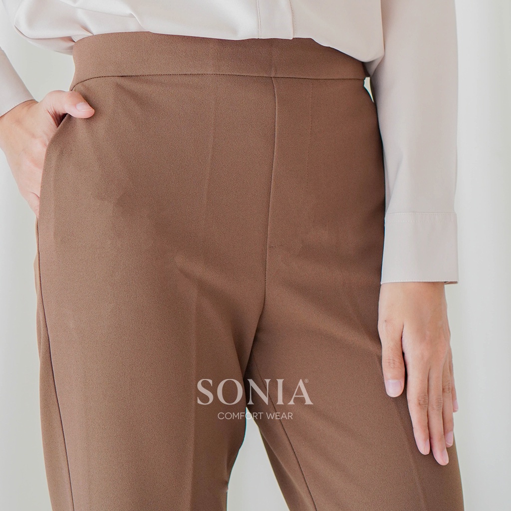Sonia - Helena Pants C1802 by SONIA / Celana Pensil Panjang Wanita / Celana Kerja / Bawahan-5