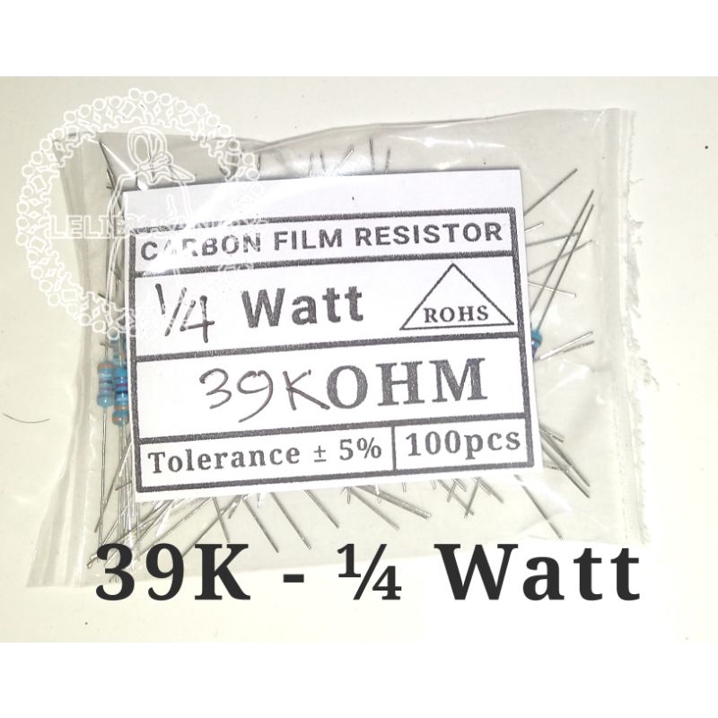 Resistor 39K ¼ watt