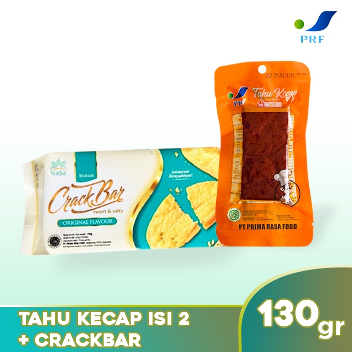 

Primarasafood - Tahu Kecap Isi 2 + Crackbar Siap Makan - Makanan Siap Saji - Makanan Instan