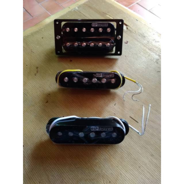 Pick Up Guitar Elektrik GNB Type HSS Humbucker Single Single ESP Designed By G&B Korea