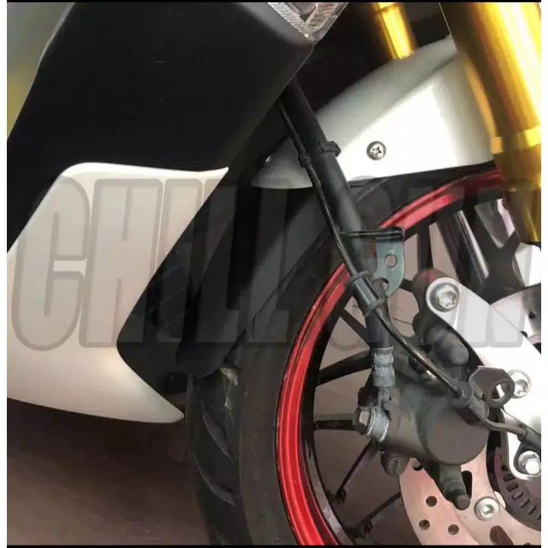 Mudflap Nmax Old 2015-2019 Paket Sambungan Spakbor Depan Nmax Old 2015-2019