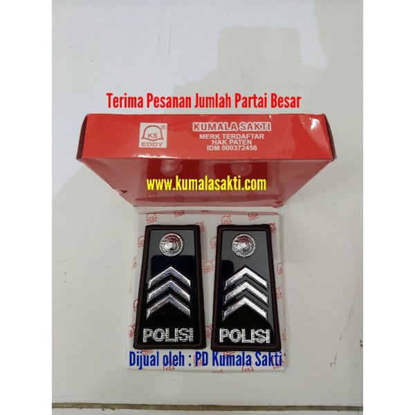 Pangkat Polisi PDH Brigadir|Topi Polisi|Kaos Polisi|Sabuk Polisi|Kopel Polisi|Wing Polisi|Monogram