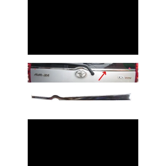 list kaca belakang Avanza Xenia lama 2005-2011