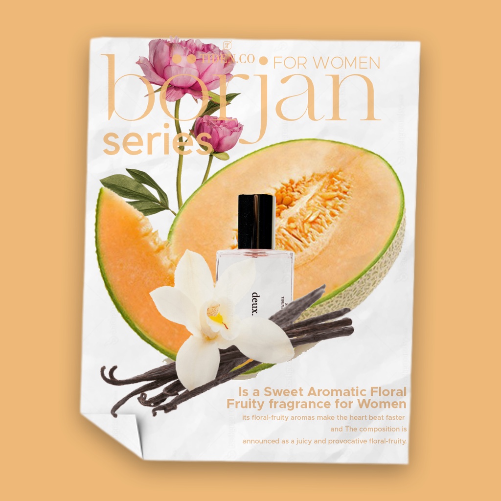 Tiden.co Perfume - BORJAN Series | Parfum Wanita
