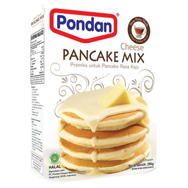 

PONDAN PANCAKE MIX KEJU 50G