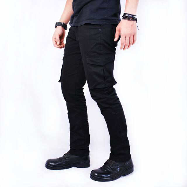 Kent Long Cargo Black Soft New