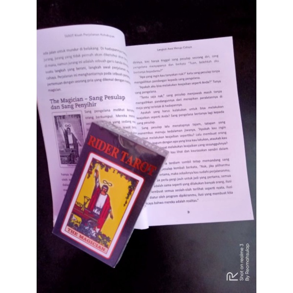 Kartu Tarot RWS + buku bahasa indonesia