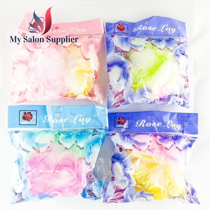 Serat Spon Mandi Bulat / Busa Bath Sponge