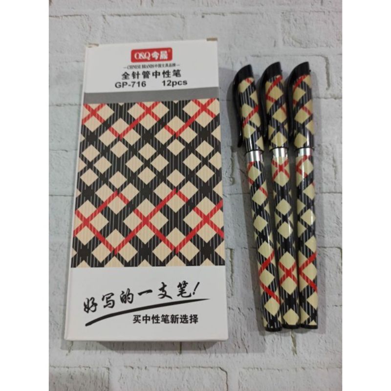 

Bolpoin Gel GP-716 Q&Q(12PC)