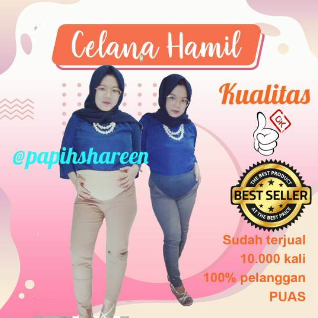 Celana Hamil / celana hamil kerja / celana hamil jumbo / celana hamil celana kerja