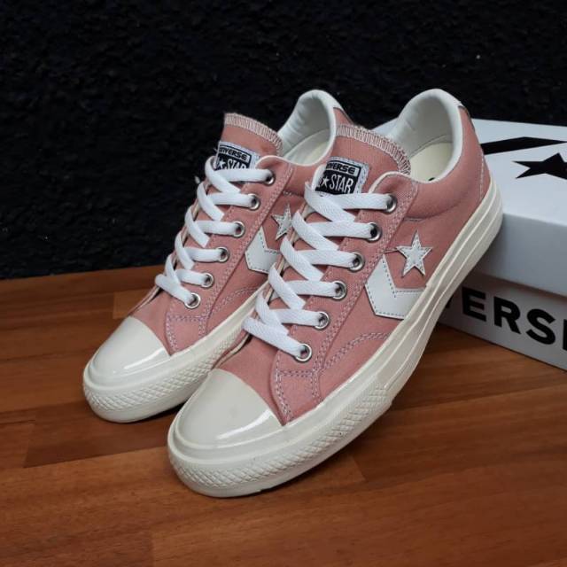 CONVERSE STAR PLAYER ROSY WHITE PREMIUM BNIB MADE IN VIETNAM Size 37/38/39/40 250.000