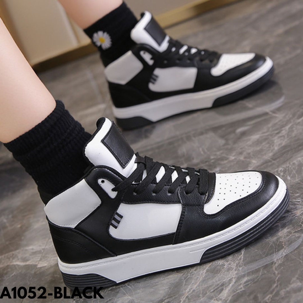 SNEAKERS WANITA PANCARKAN AURA KEREN CEWEK MAMBA VIBESNYA BUKAN MAEN BAHAN PU IMPORT A1052