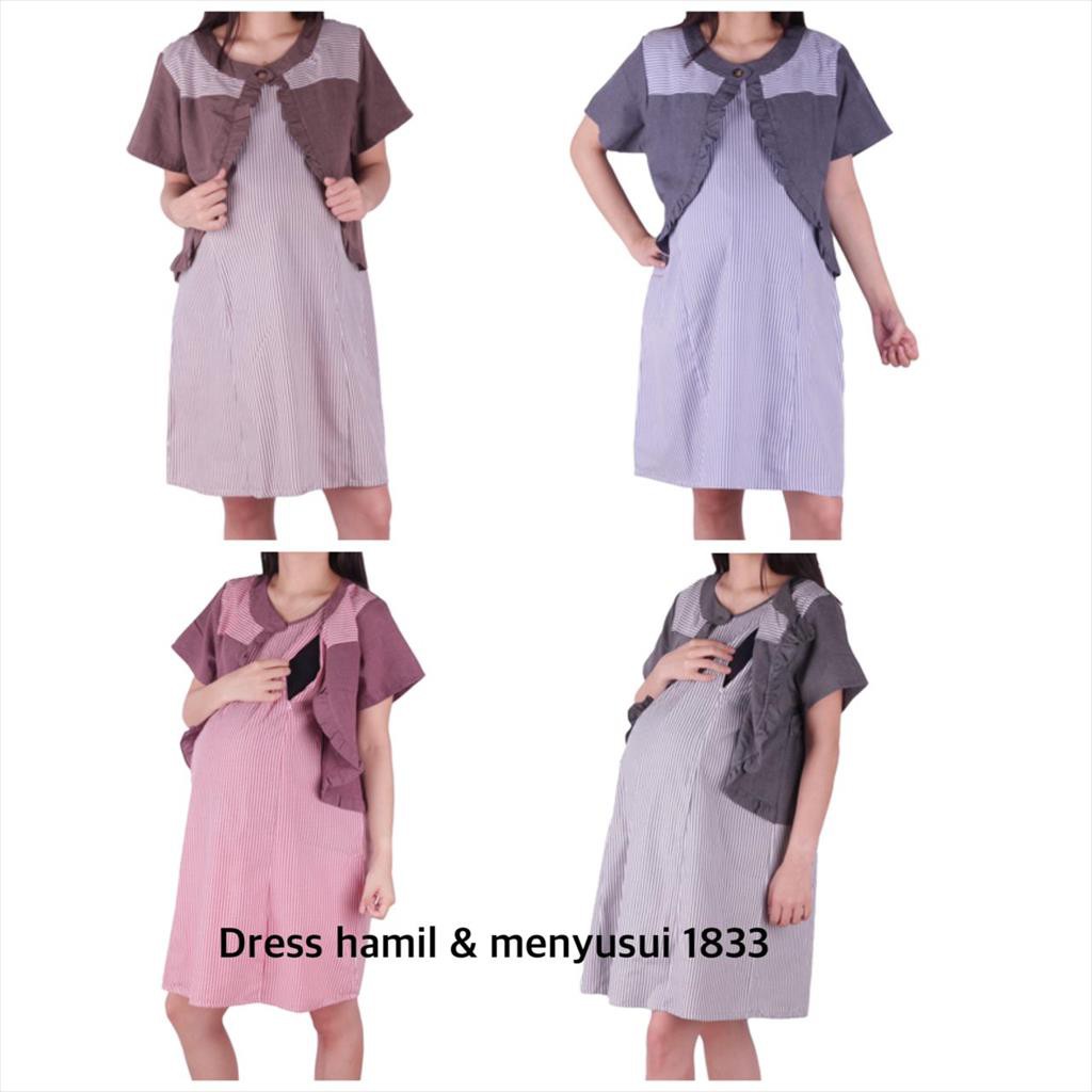 Baju Hamill Dress 1833 model boleroh