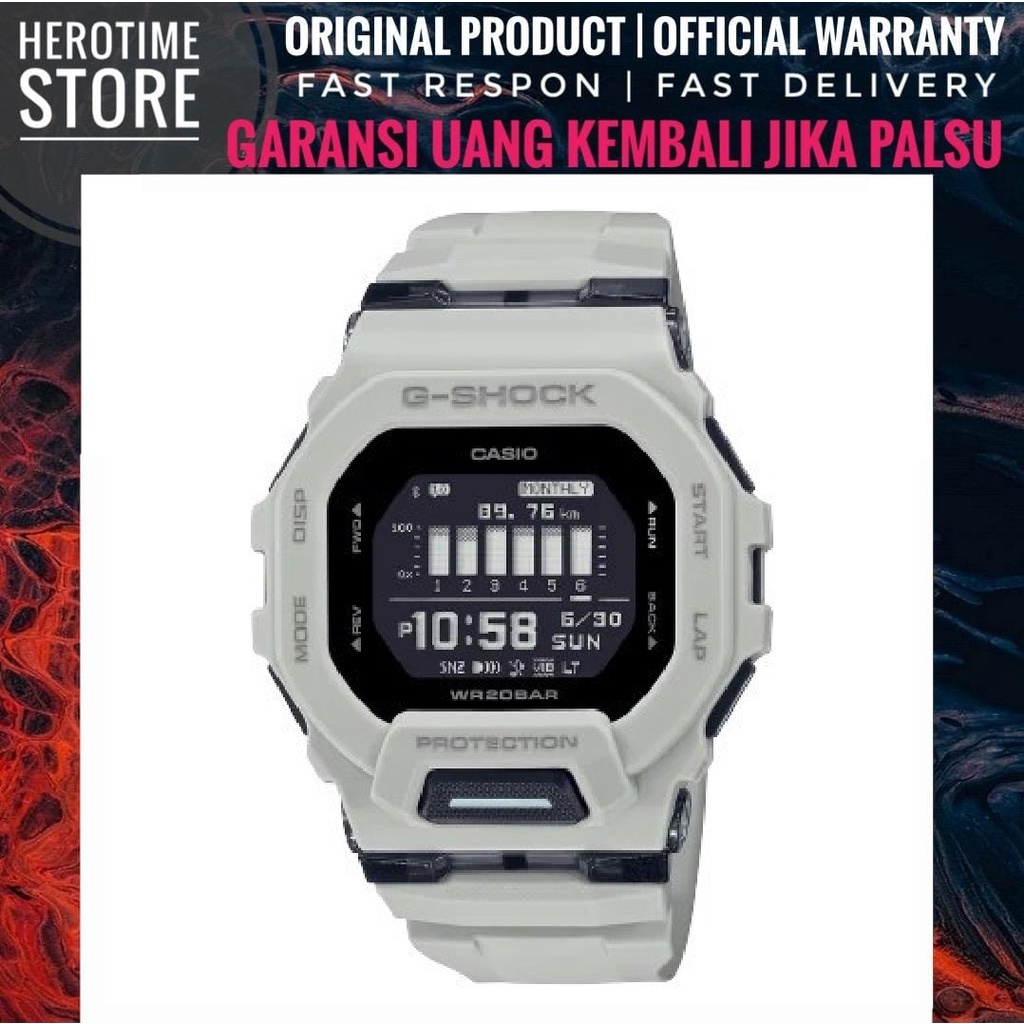 Casio G-Shock GBD-200UU-9DR / GShock GBD200UU-9 Original & Garansi