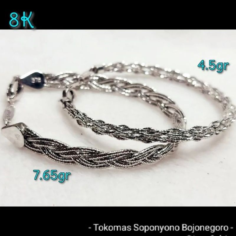 GELANG PLINTIRAN 8K-375, finishing putih