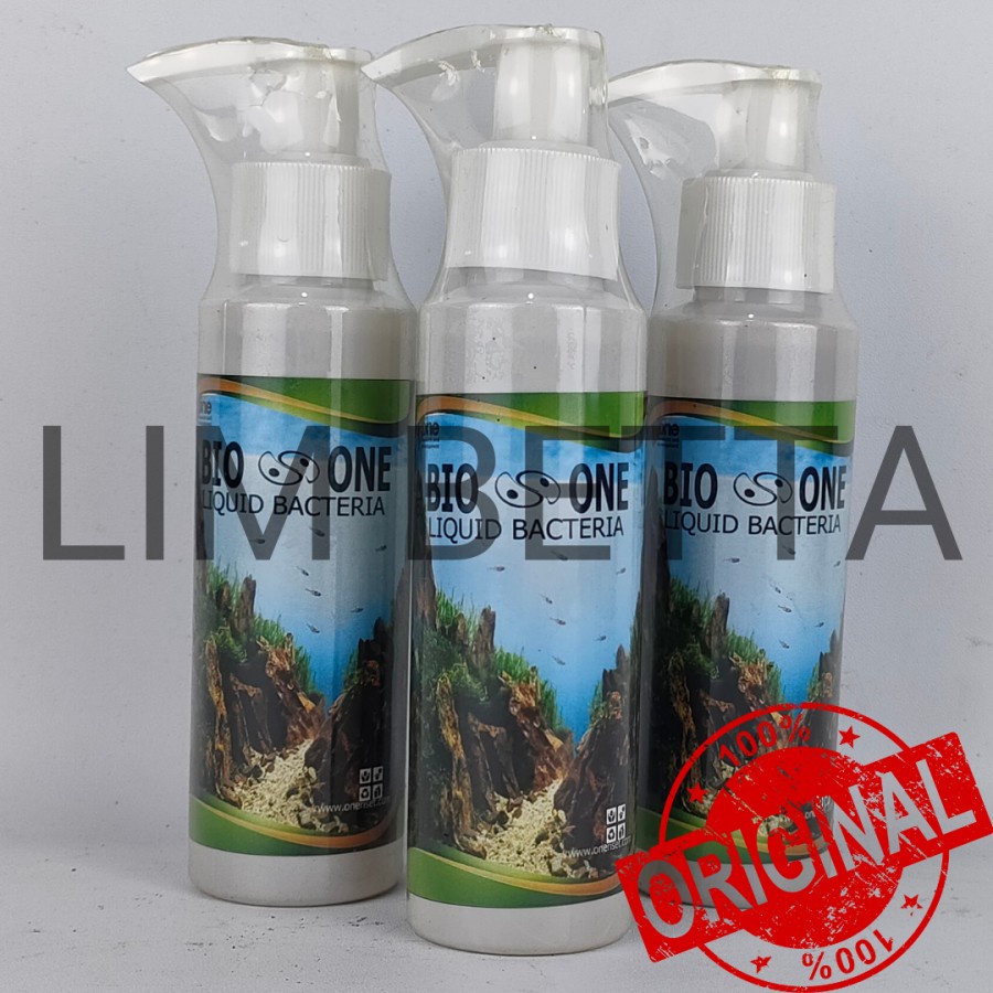 (100 ML) BIO ONE 100 ML / BAKTERI STARTER CAIR AQUARIUM AQUASCAPE