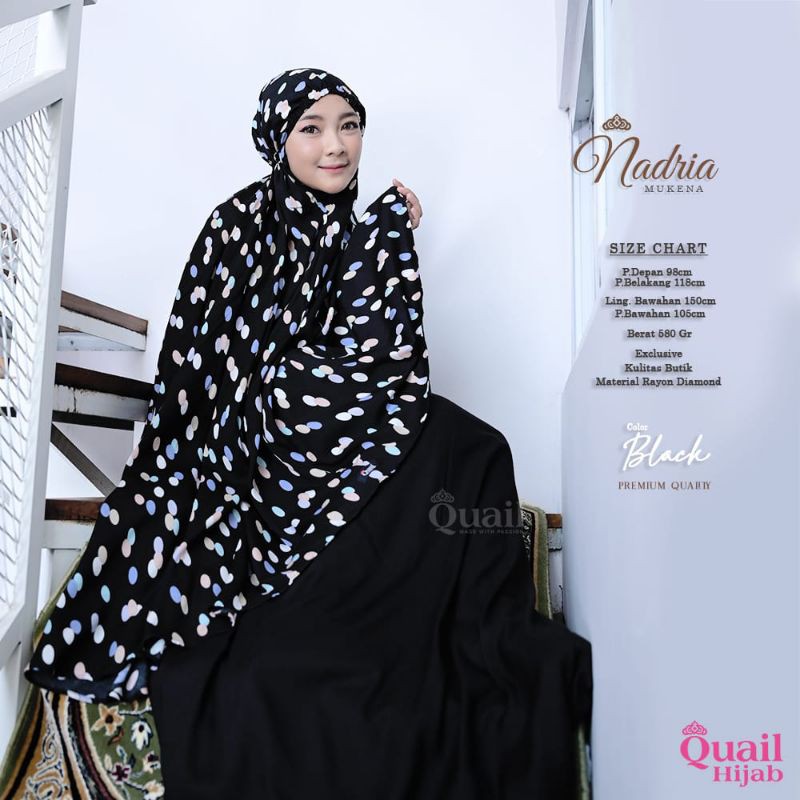 MUKENA NADRIA QUAIL HIJAB