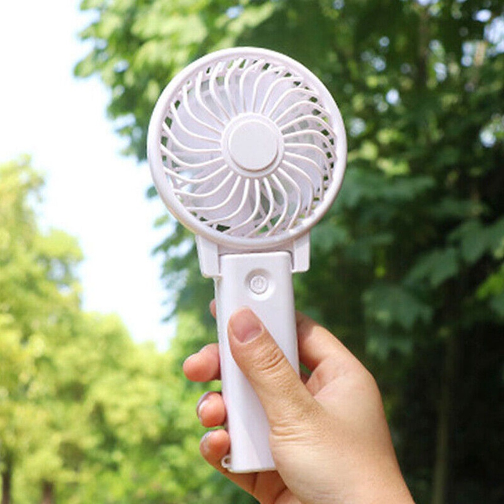 Kipas Angin Genggam Mini Portable Tanpa Baterai Untuk outdoor / Travel / Kantor / Asrama Mini fan