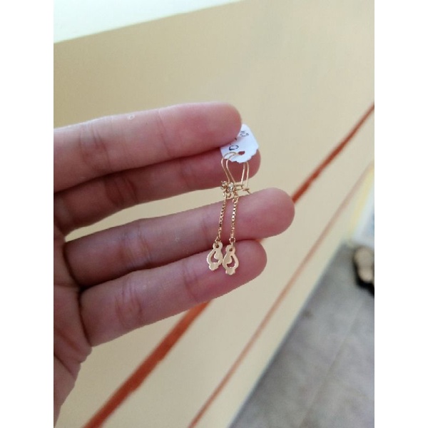 Anting Panjang Emas Asli Anting Wanita Anting Terbaru Anting Fashion Korea Anting Emas Bagus Anting 