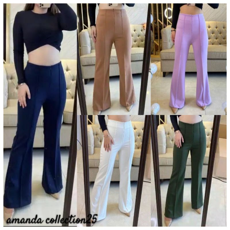 CELANA WANITA IMPORT SCUBA CUTBRAY CANTIK