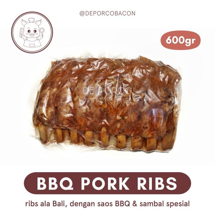 

BBQ Pork Ribs Iga Babi ala Bali (600gr)