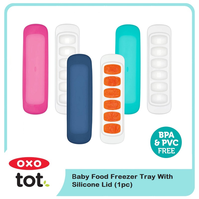 OXO Tot Baby Food Freezer Tray w/ Silicone Lid 1pc