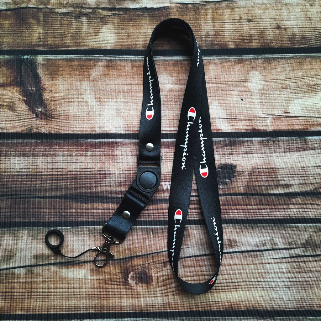 

Lanyard champion Gantungan Id card plus ring 13mm