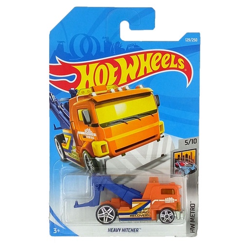 Hot Wheels Heavy Hitcher Orange HW Metro Mainan Mobil Hotwheels