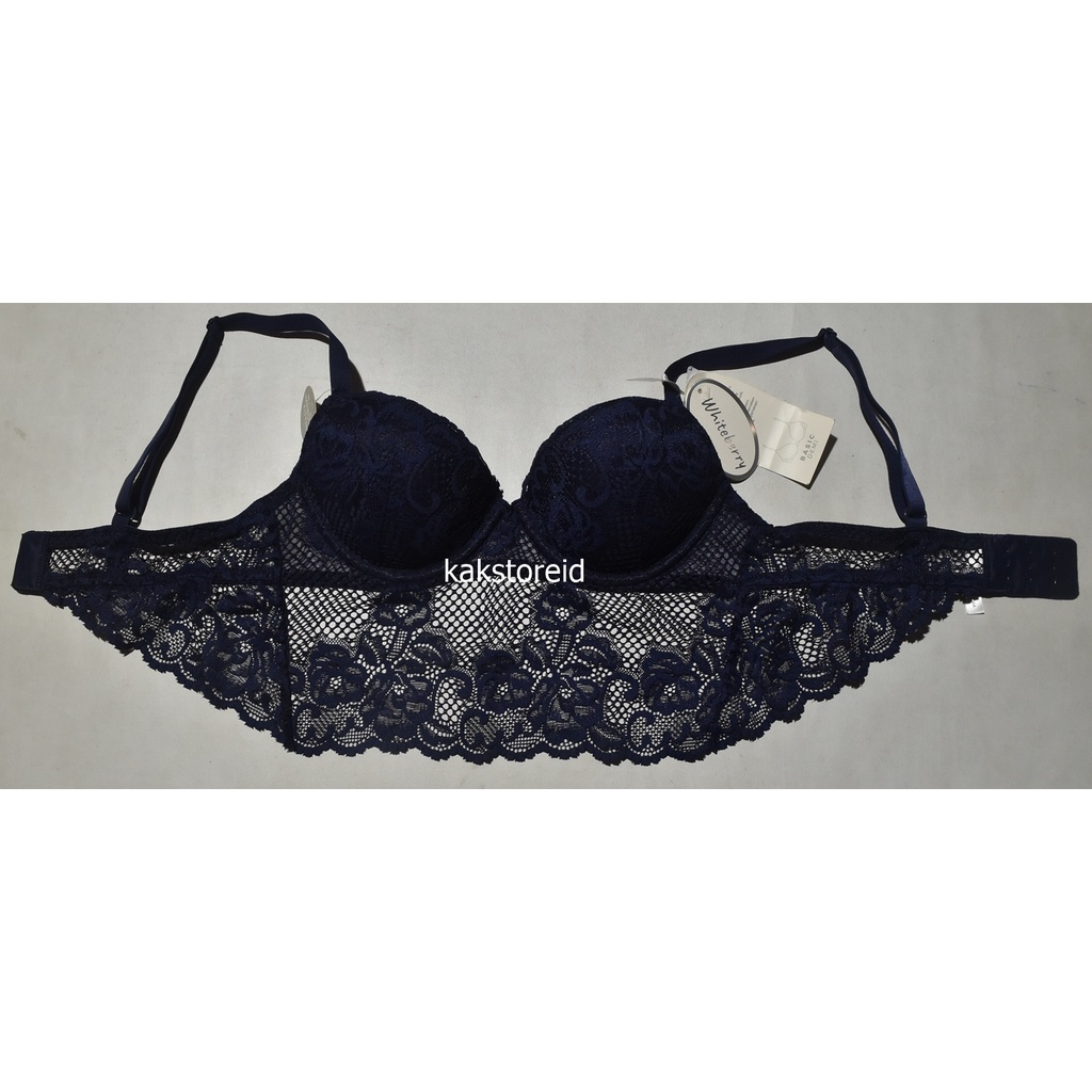 BRA Whiteberry Non Push Up Navy CXO 11 Original Dan Real Picture