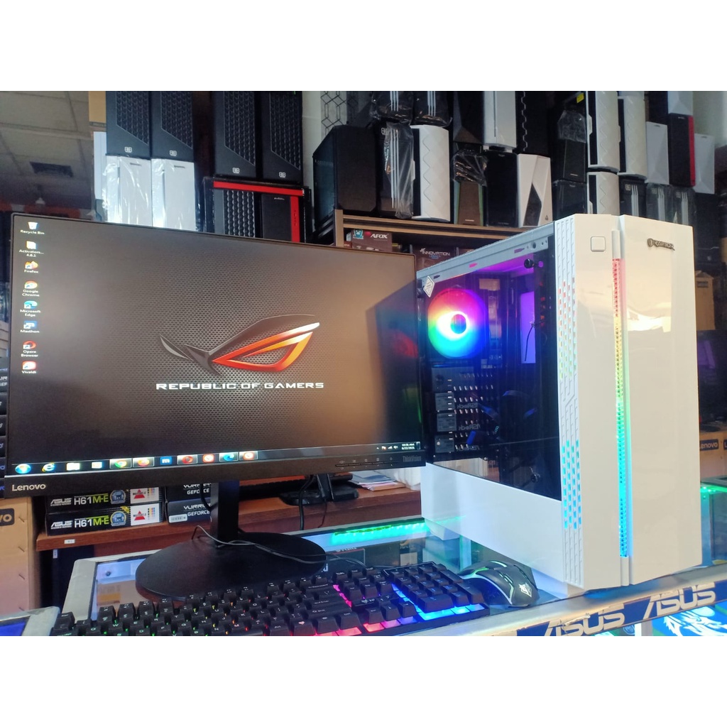 PC GAMING EDITING CORE I7 RAM 8 GB VGA 4 GB WITH SSD FT MONITOR 22 INCH