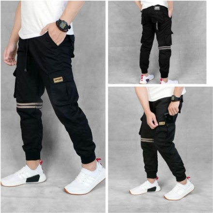 Celana Jogger Pakaian Pria / Bawahan Pria - celana joger cargo pria/ original keren 65 urban