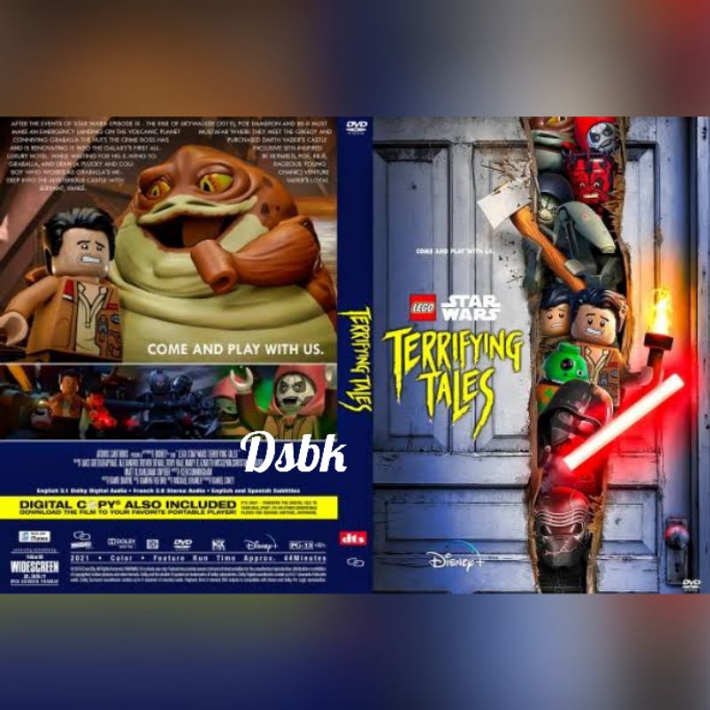 Kaset Film ANIMASI LEGO STARWASS TERRYFING TALES