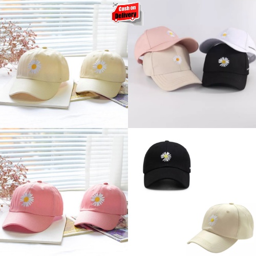 Topi Baseball Boridr Daisy Trendy and Stylish Fashion