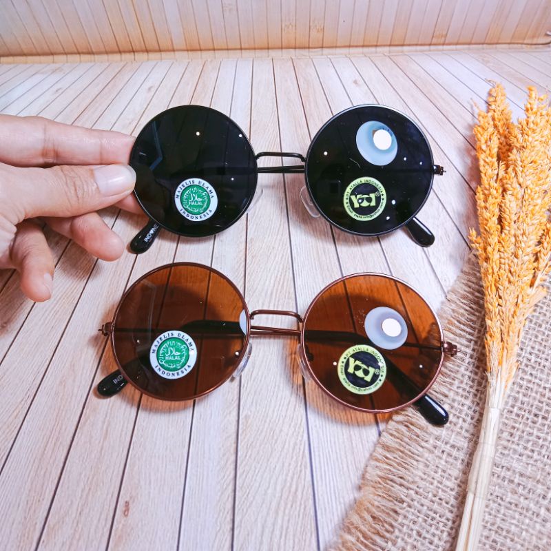 Kacamata Hitam model bulat Boboho yoi1004