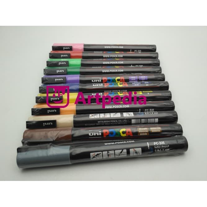 

Stok Ready UNI POSCA PC 3M Marker Pen Fine Point Blue Diskon