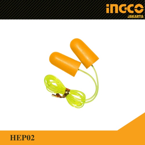 Earplug Sumbat Telinga Ear Plug Foam (Corded) INGCO HEP02 Tutup Kuping