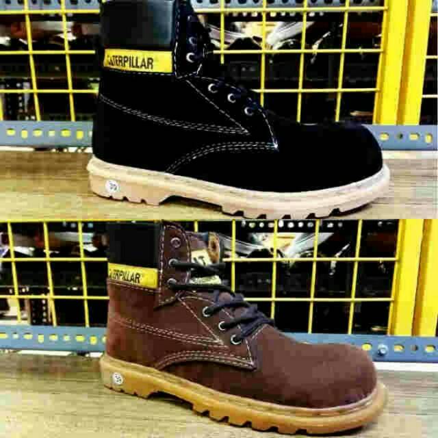 Sepatu Caterpillar Boots Safety Sol Gum Berkualitas Sepatu Pria