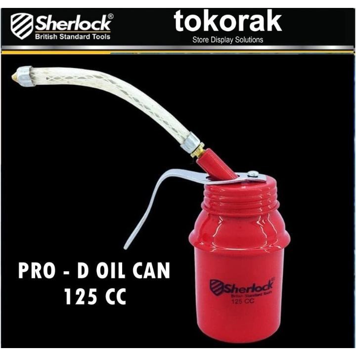 TEMPAT OLI - PRO -D OIL CAN 125 CC SHERLOCK - SEMPROTAN OLI - MINYAK