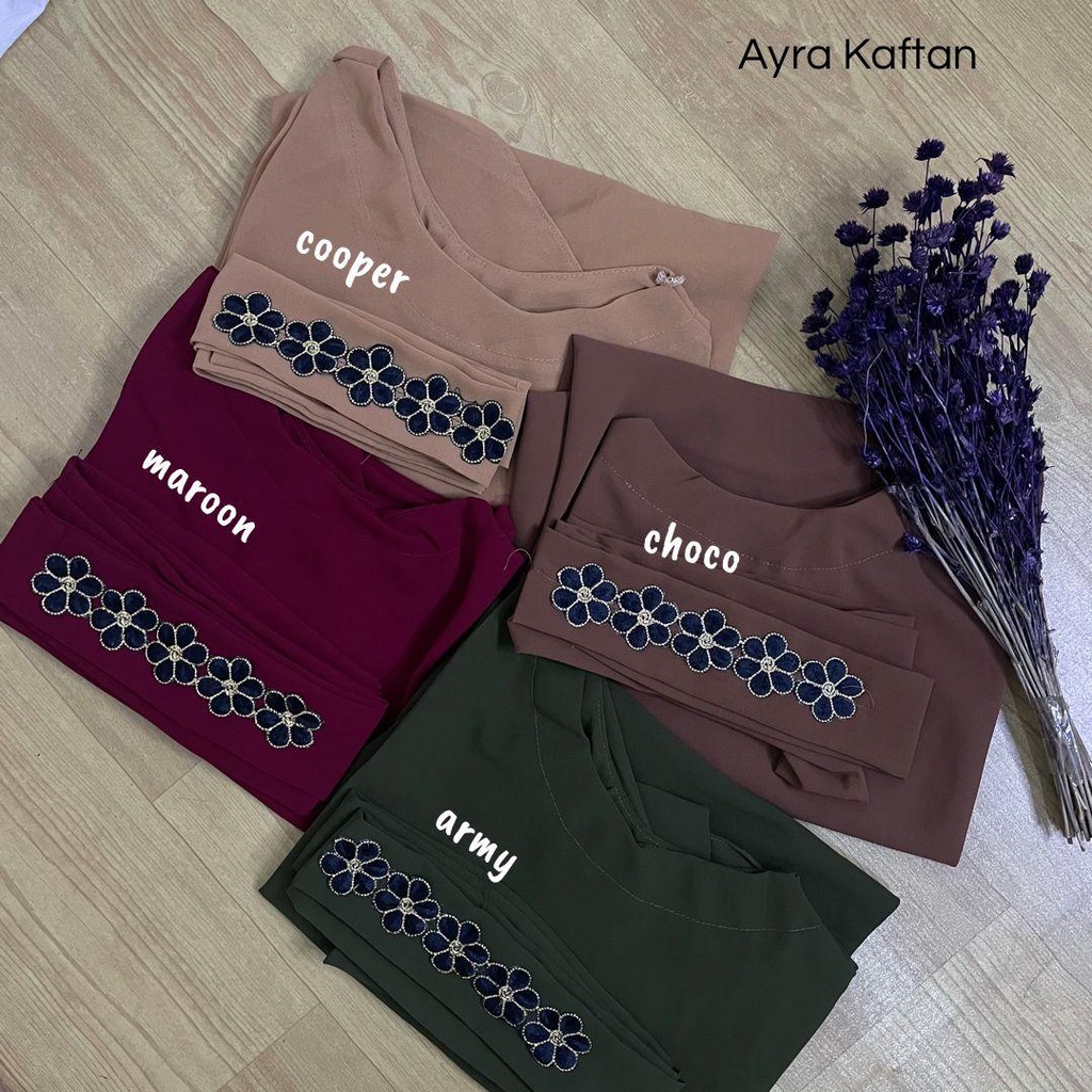 Kaftan AYRA ceruty free belt