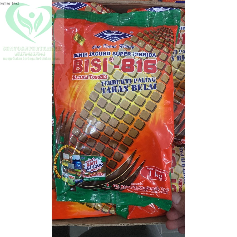 Benih jagung hibrida BISI 816 kemasan 1kg dari CAP KAPAL TERBANG
