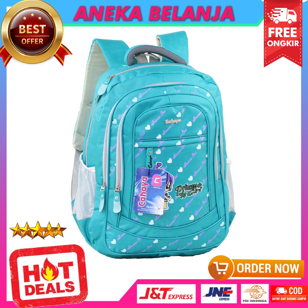 TAS RANSEL SEKOLAH CAHAYA PRINCESS TOSCA TAS PUNGGUNG ANAK PEREMPUAN HARGA EKONOMIS BERKUALITAS