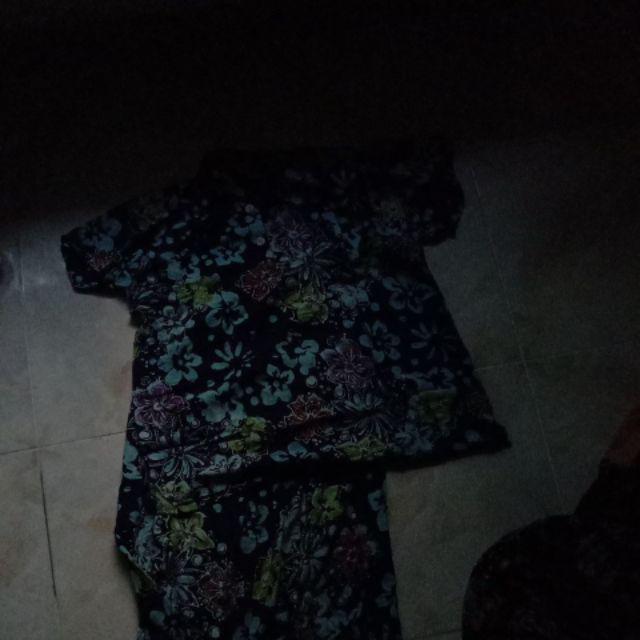 Setelan Kulot Jumbo Batik Cap