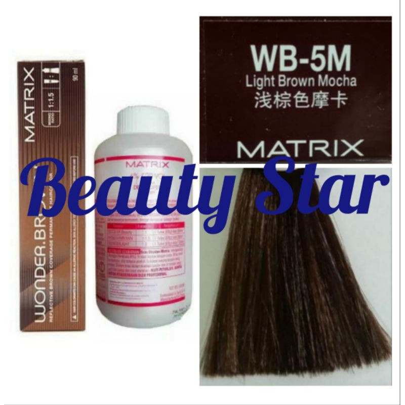 MATRIX WONDER BROWN LIGHT BROWN MOCHA / WB-5M DAN OXYDANT