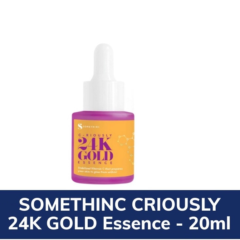 SOMETHINC CRIOUSLY 24K GOLD Essence 20 ml (kecil)