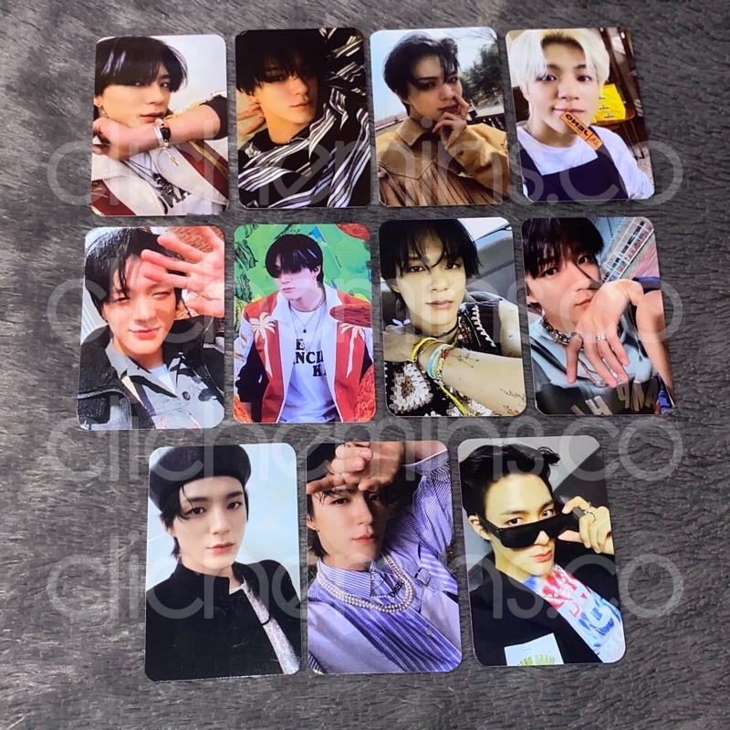 Photocard nct jeno | hot sauce hello future dream show album puff