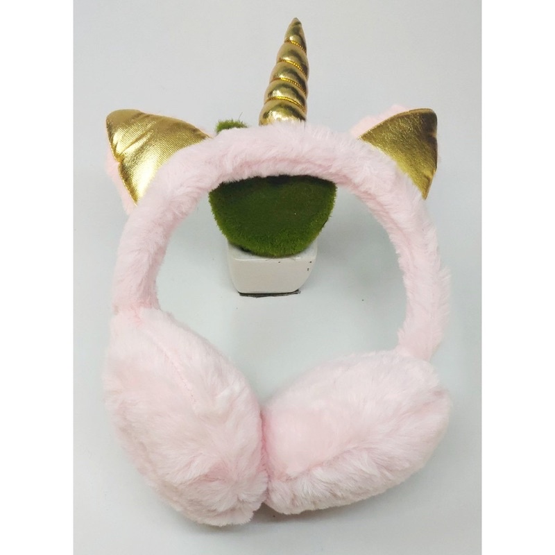 Earmuff EarplugTutup Telinga Bayi Anak/ Penutup Pelindung Telinga Anak Bayi Bulu Karakter