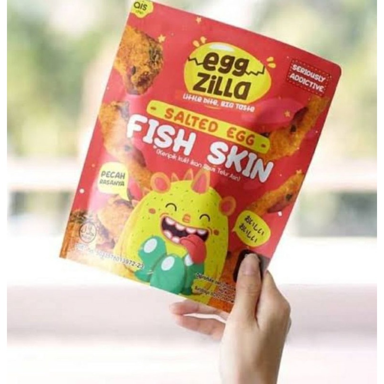 

Eggzilla Salted Egg Fish Skin