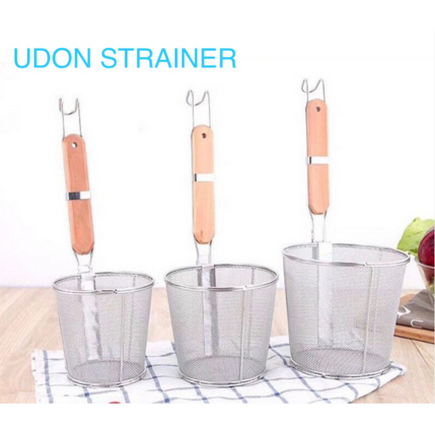 UDON STRAINER SARINGAN MIE STAINLESS STEEL