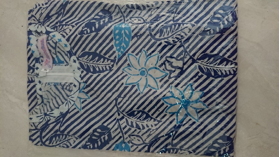 Batik Tunik Shibori Jumputan Terbar /zkl35 Yelbor Navbor / Merkunhi / Original..