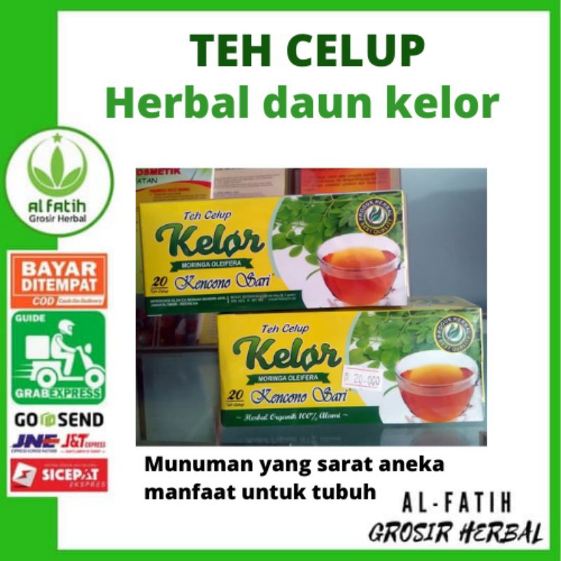 

Teh Celup Daun Kelor Moringa Tea Herbal Asli Original